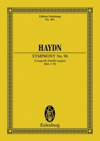 Haydn: Symphony No. 96 D major, Mirakel Hob. I: 96 (Study Score) published by Eulenburg